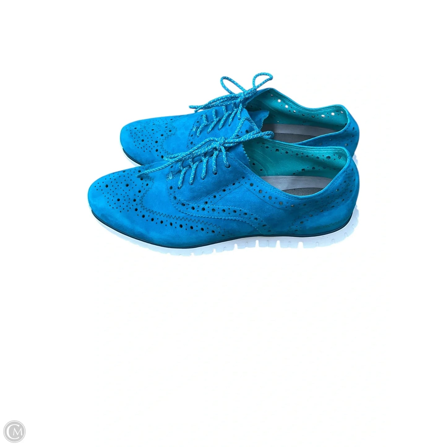 Shoes Flats By Cole-haan In Blue, Size: 8