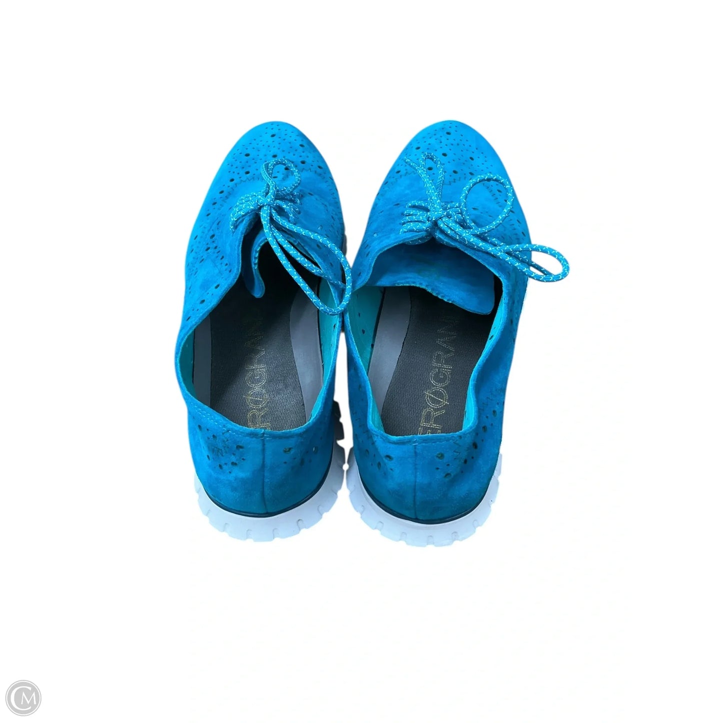Shoes Flats By Cole-haan In Blue, Size: 8