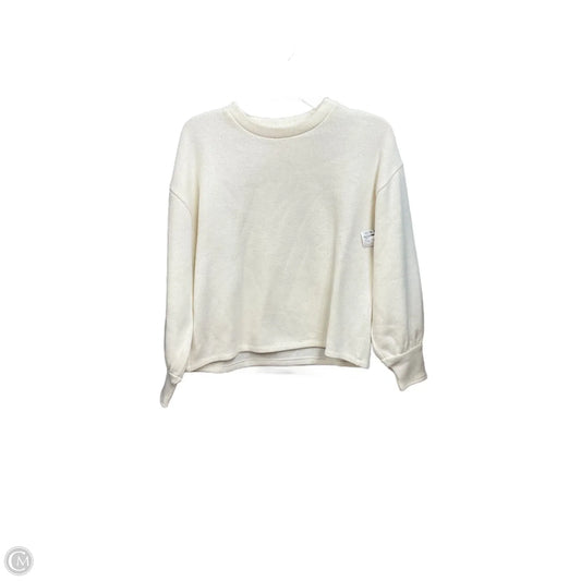 Sweater By Madewell In Cream, Size: Xs