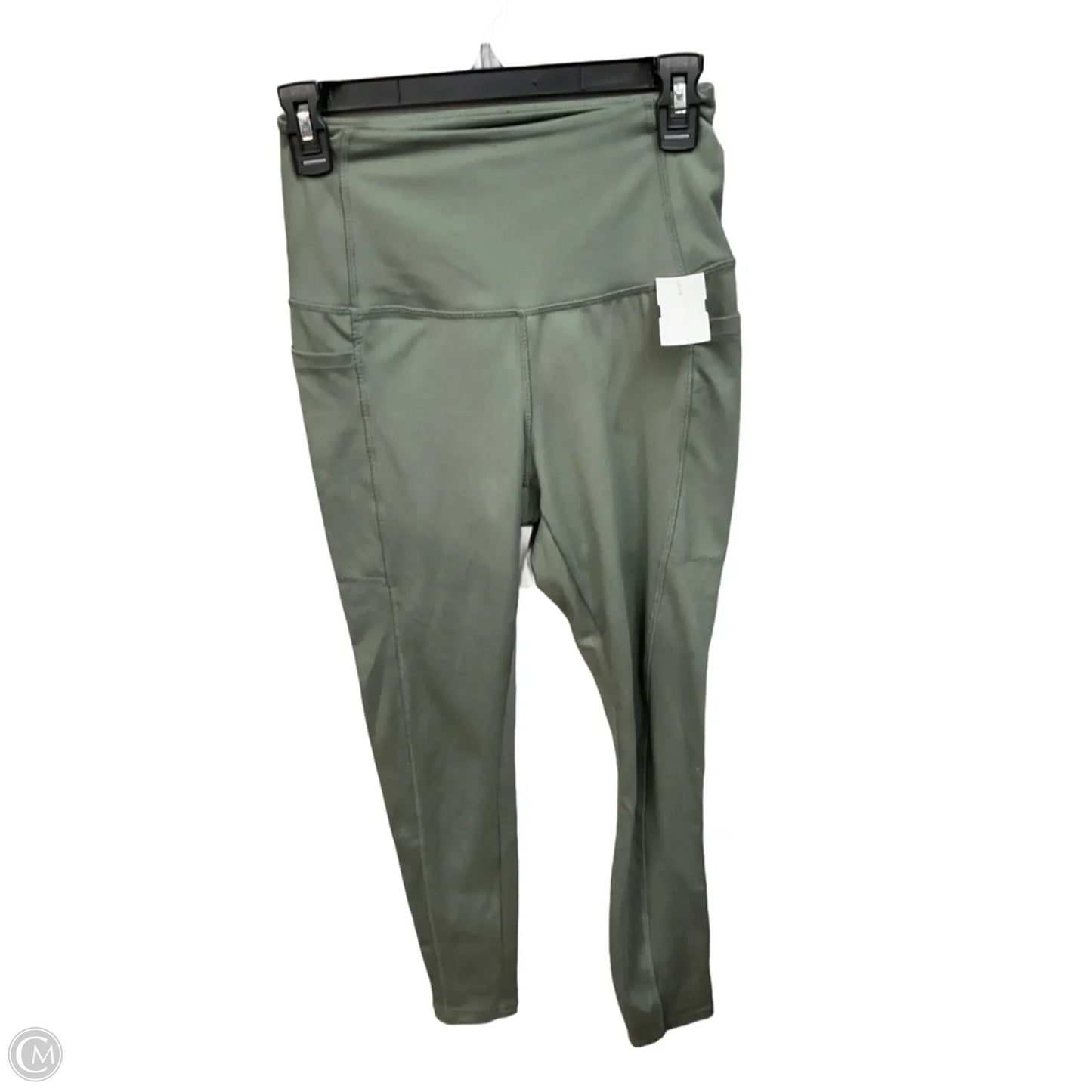 Athletic Leggings By Danskin In Green, Size: S