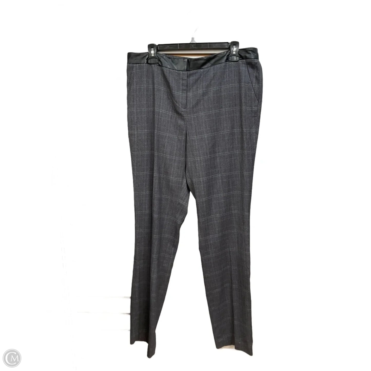 Pants Dress By Dana Buchman In Plaid Pattern, Size: 12