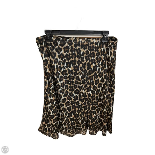 Skirt Mini & Short By Express In Animal Print, Size: 8