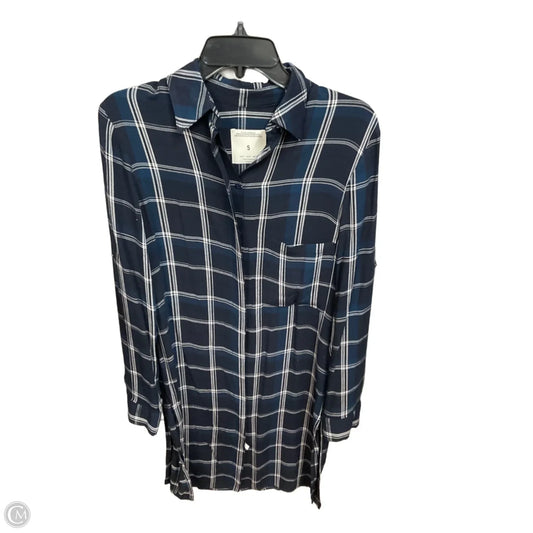 Dress Casual Short By Zara Women In Plaid Pattern, Size: S