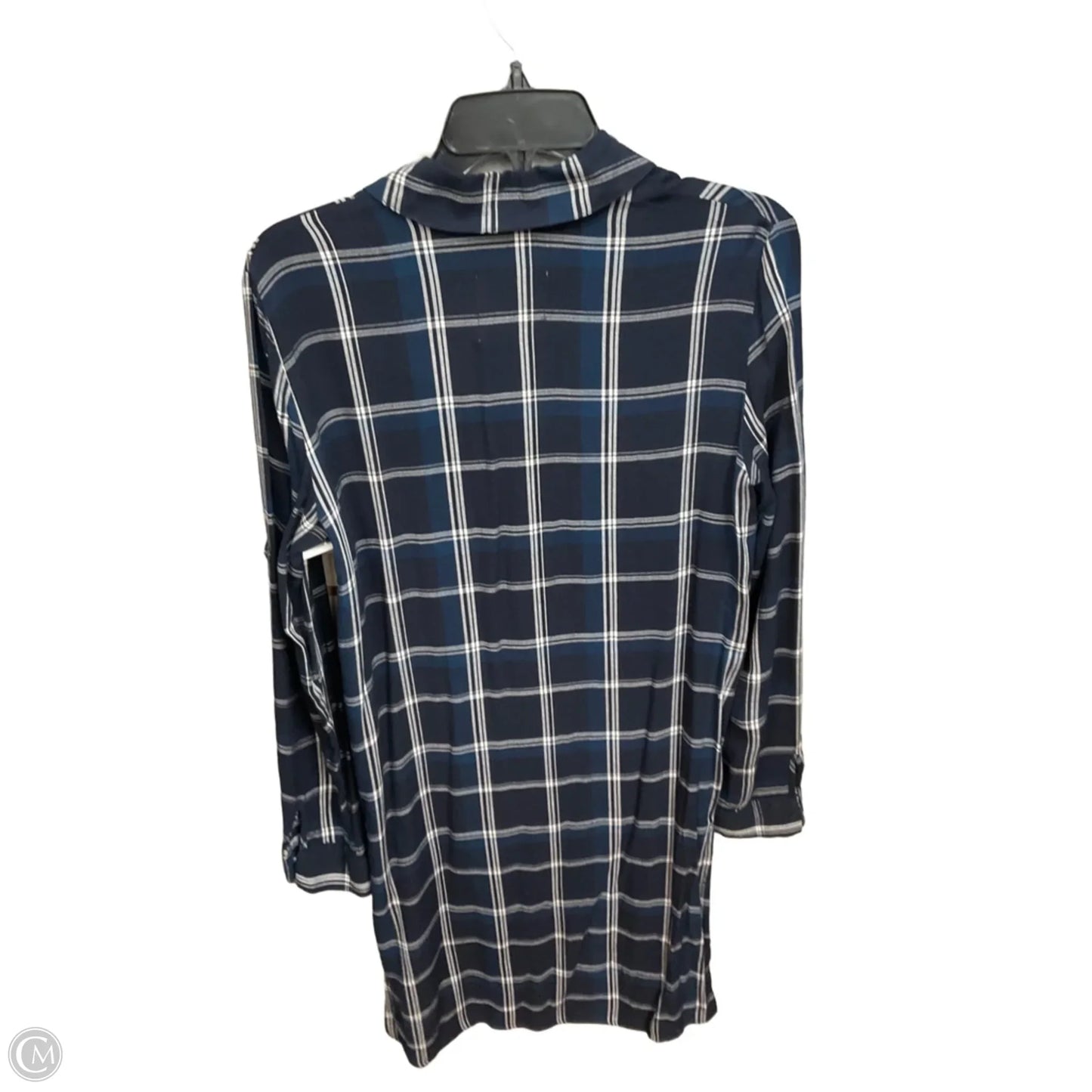 Dress Casual Short By Zara Women In Plaid Pattern, Size: S