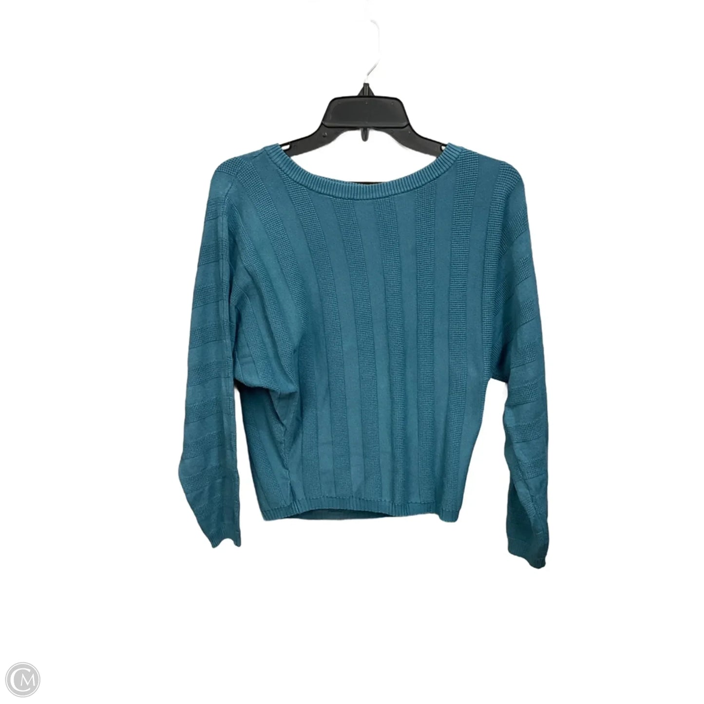Top Long Sleeve By Cyrus In Blue, Size: Xs