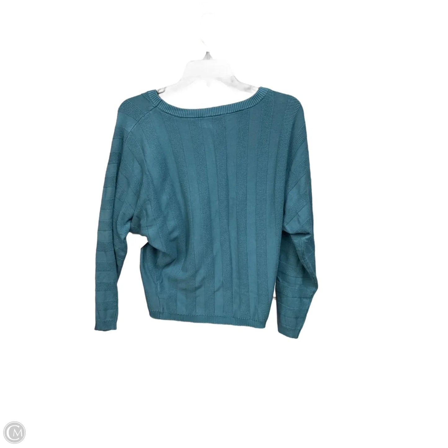 Top Long Sleeve By Cyrus In Blue, Size: Xs