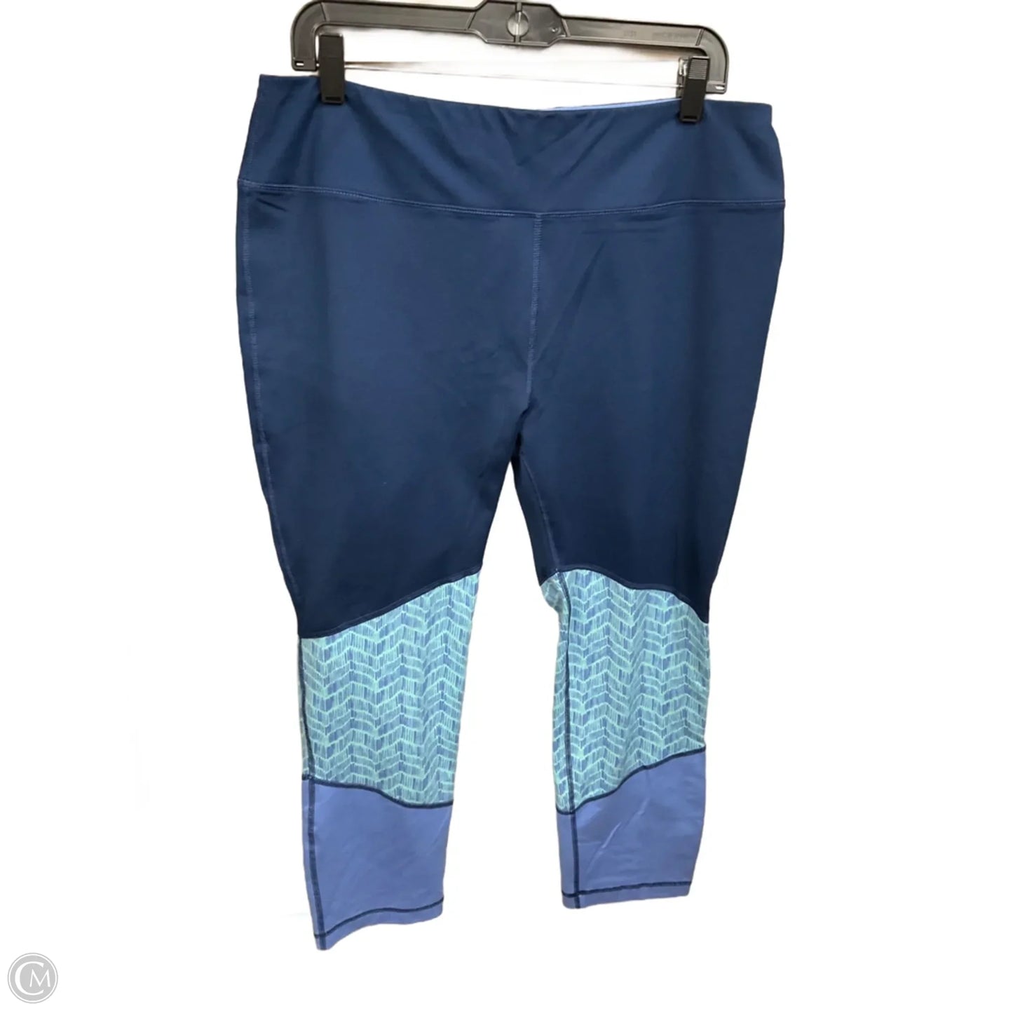 Athletic Leggings By Vineyard Vines In Blue, Size: Xl