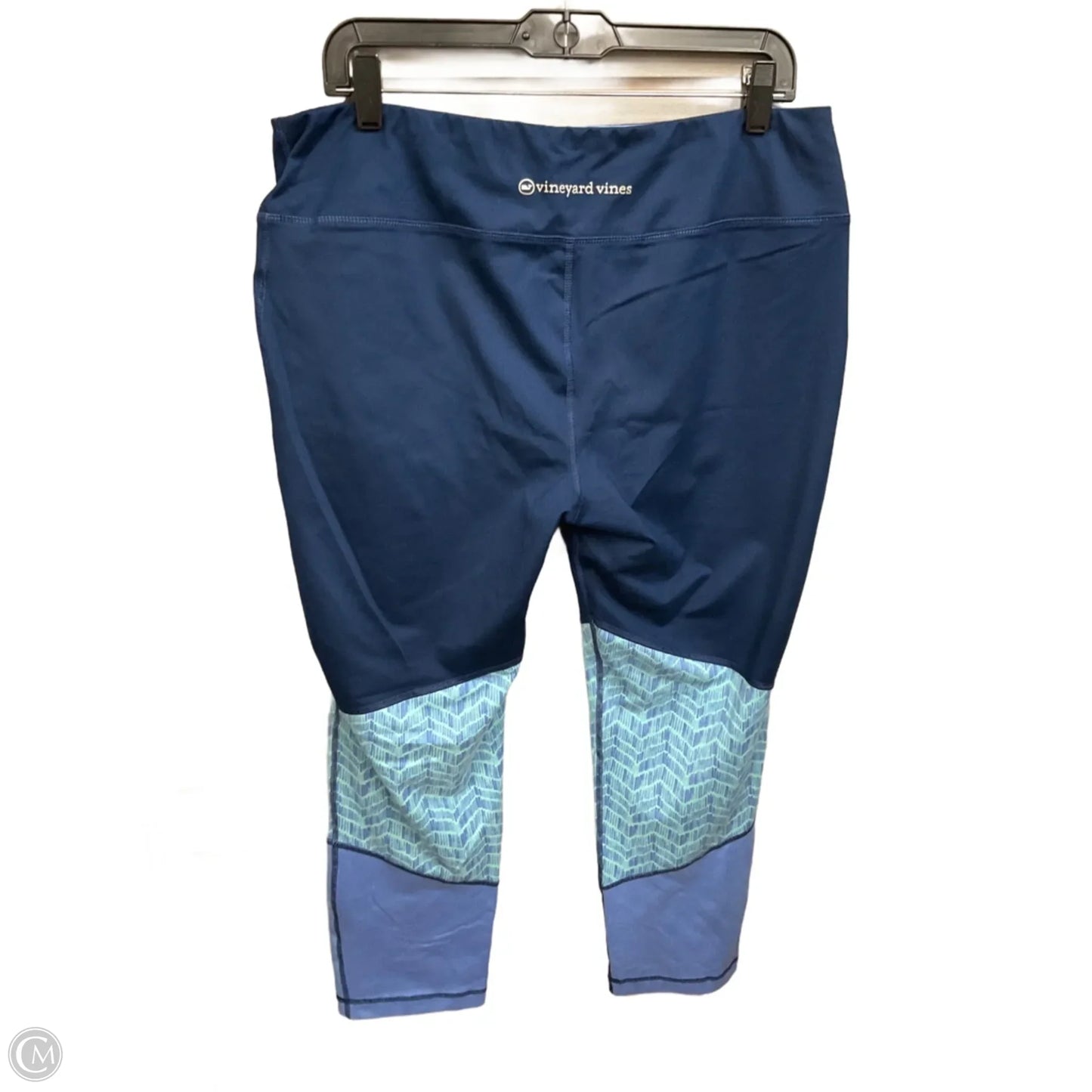 Athletic Leggings By Vineyard Vines In Blue, Size: Xl