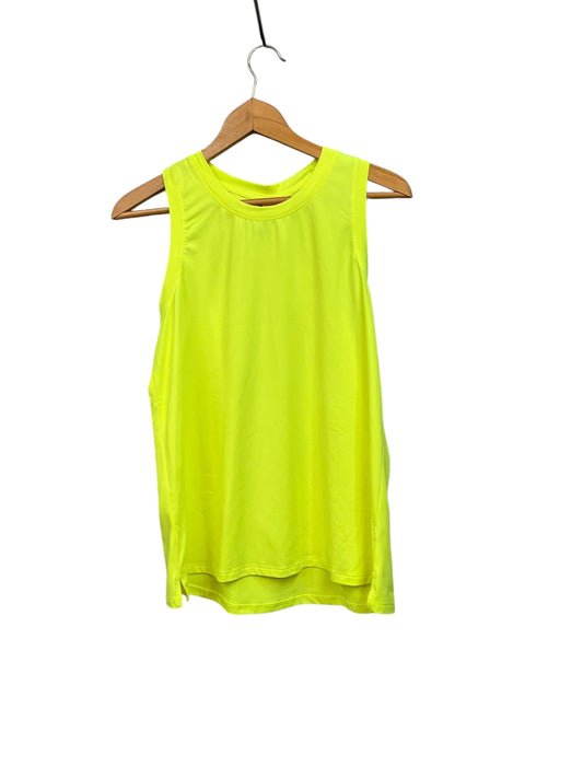 Athletic Tank Top By Kyodan In Yellow, Size: L