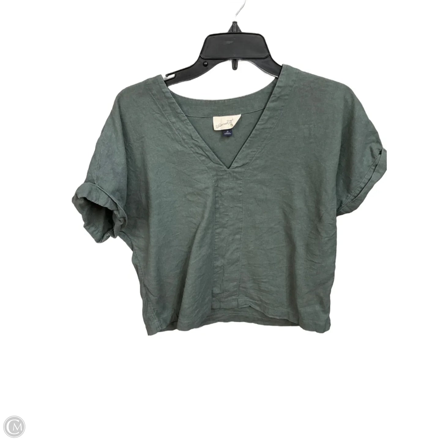 Top Sleeveless By Universal Thread In Green, Size: M