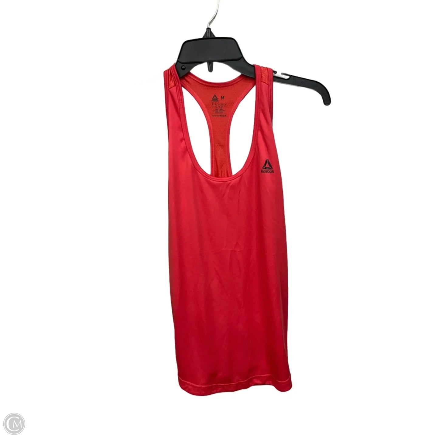 Athletic Tank Top By Reebok In Red, Size: M