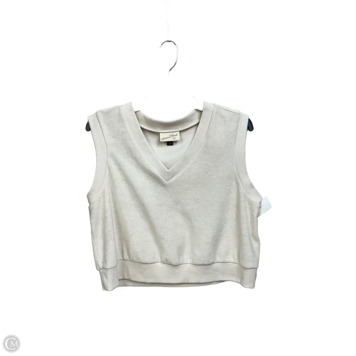 Vest Sweater By Universal Thread In Beige, Size: M