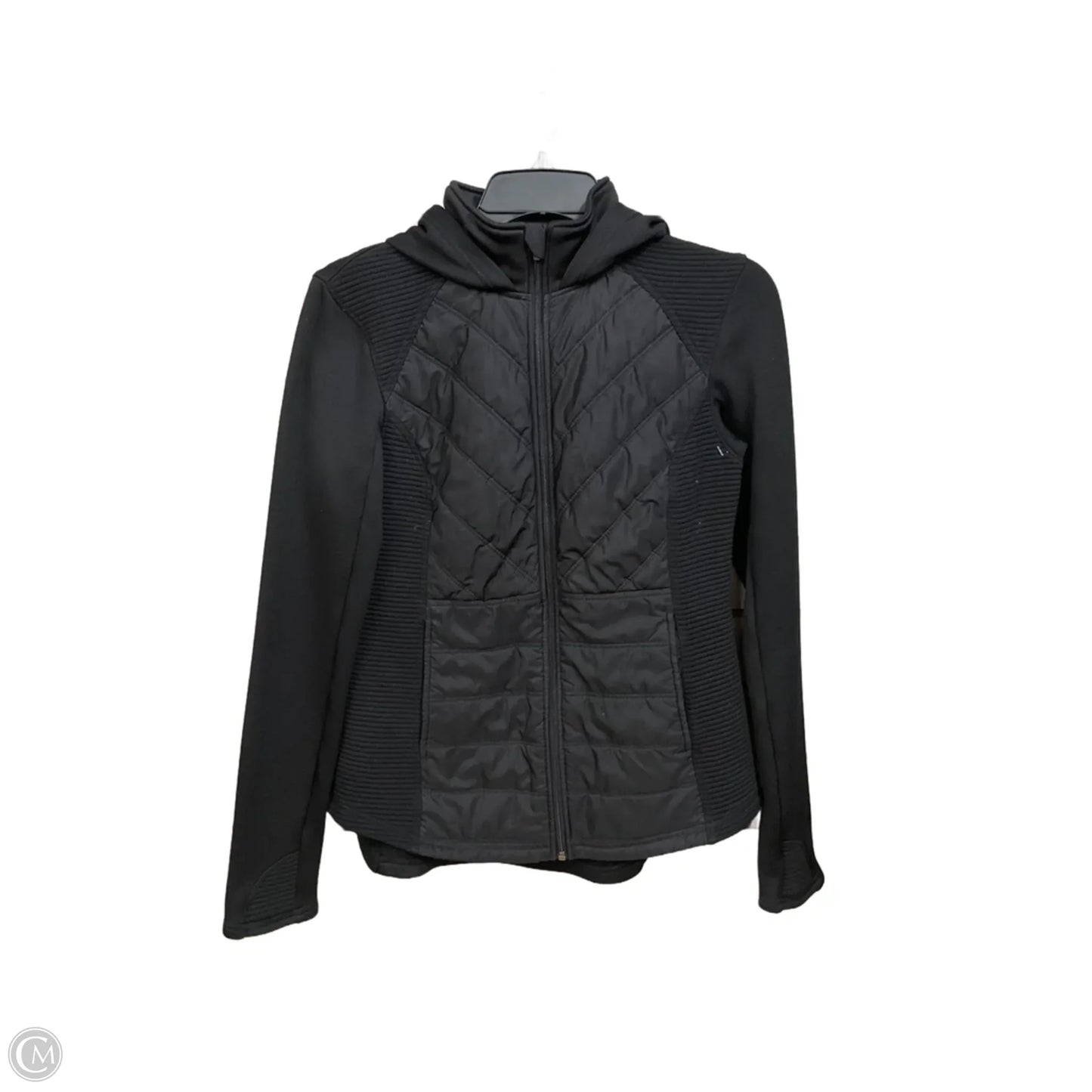 Athletic Jacket By Tek Gear In Black, Size: S