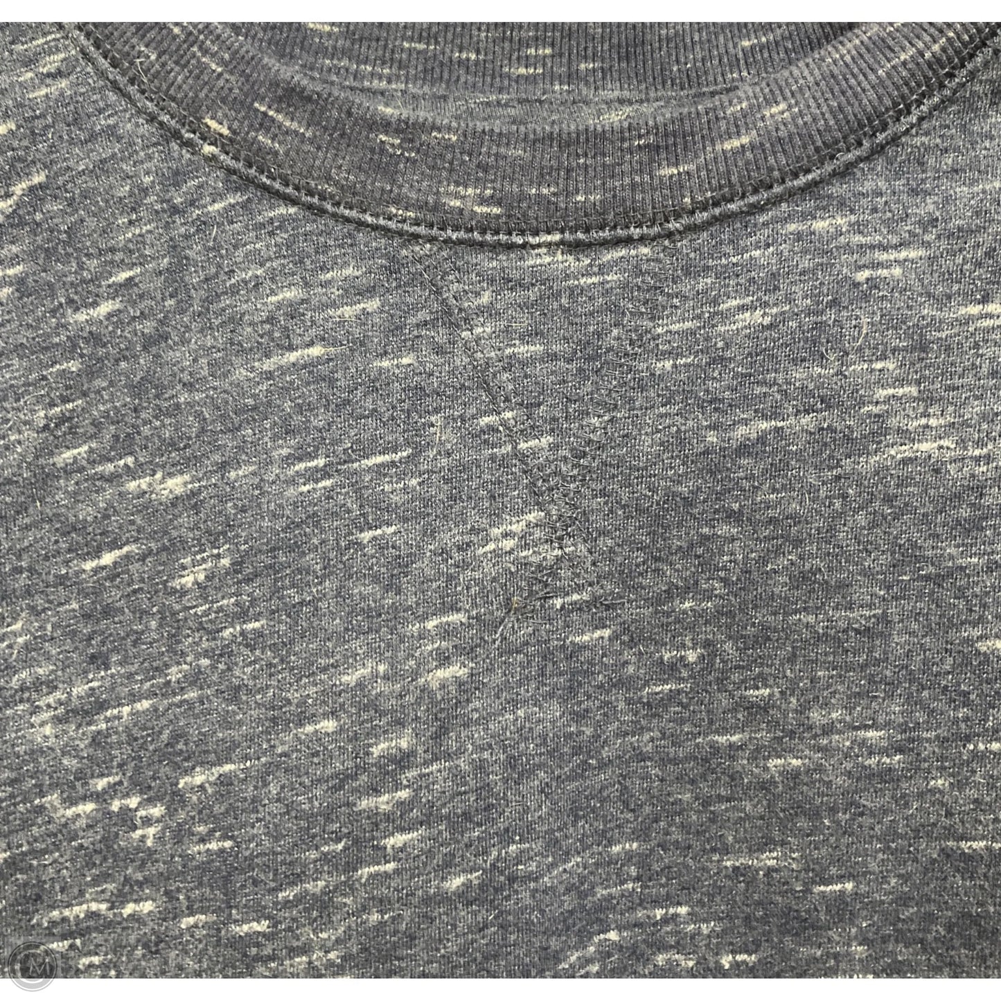 Athletic Sweatshirt Crewneck By Tek Gear In Navy, Size: S