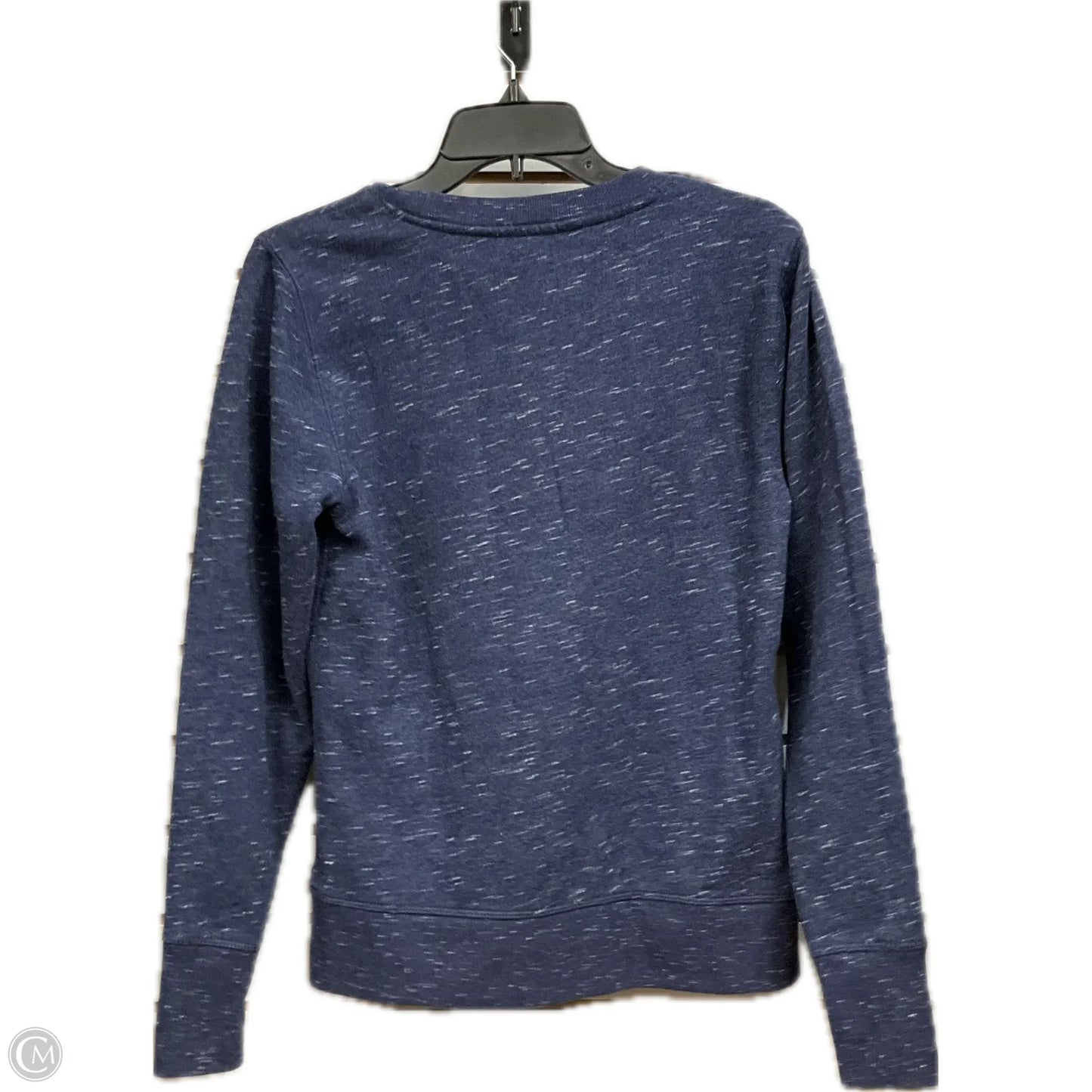 Athletic Sweatshirt Crewneck By Tek Gear In Navy, Size: S