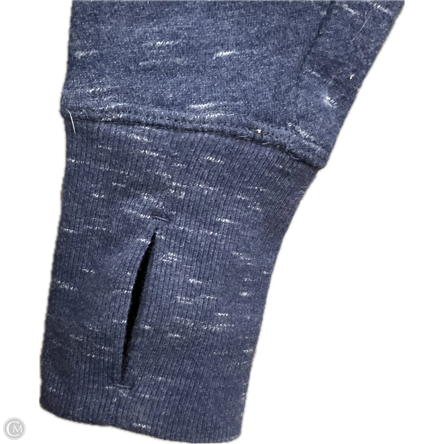 Athletic Sweatshirt Crewneck By Tek Gear In Navy, Size: S