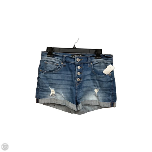 Shorts By Express In Blue Denim, Size: 8