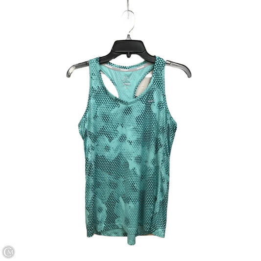 Athletic Tank Top By Nike Apparel In Green, Size: M
