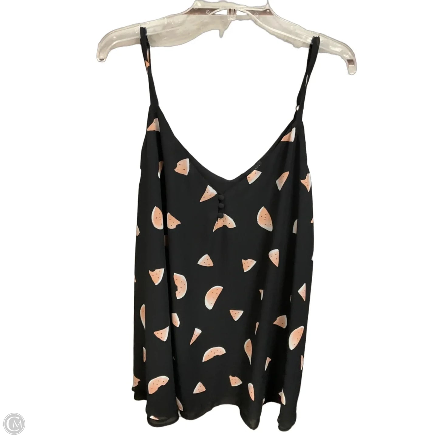 Top Sleeveless By Torrid In Black & Pink, Size: 4x