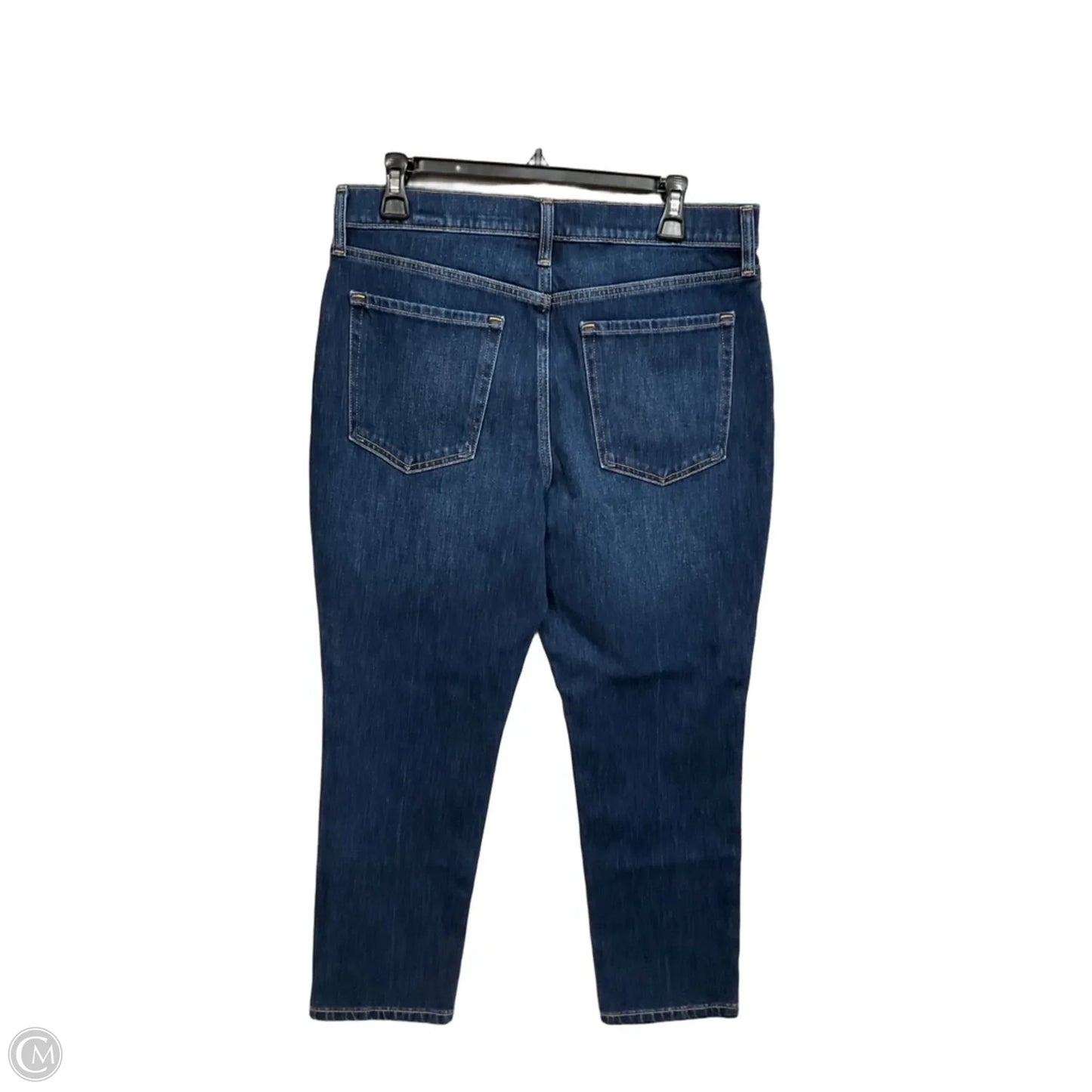 Jeans Skinny By Banana Republic In Blue Denim, Size: 12