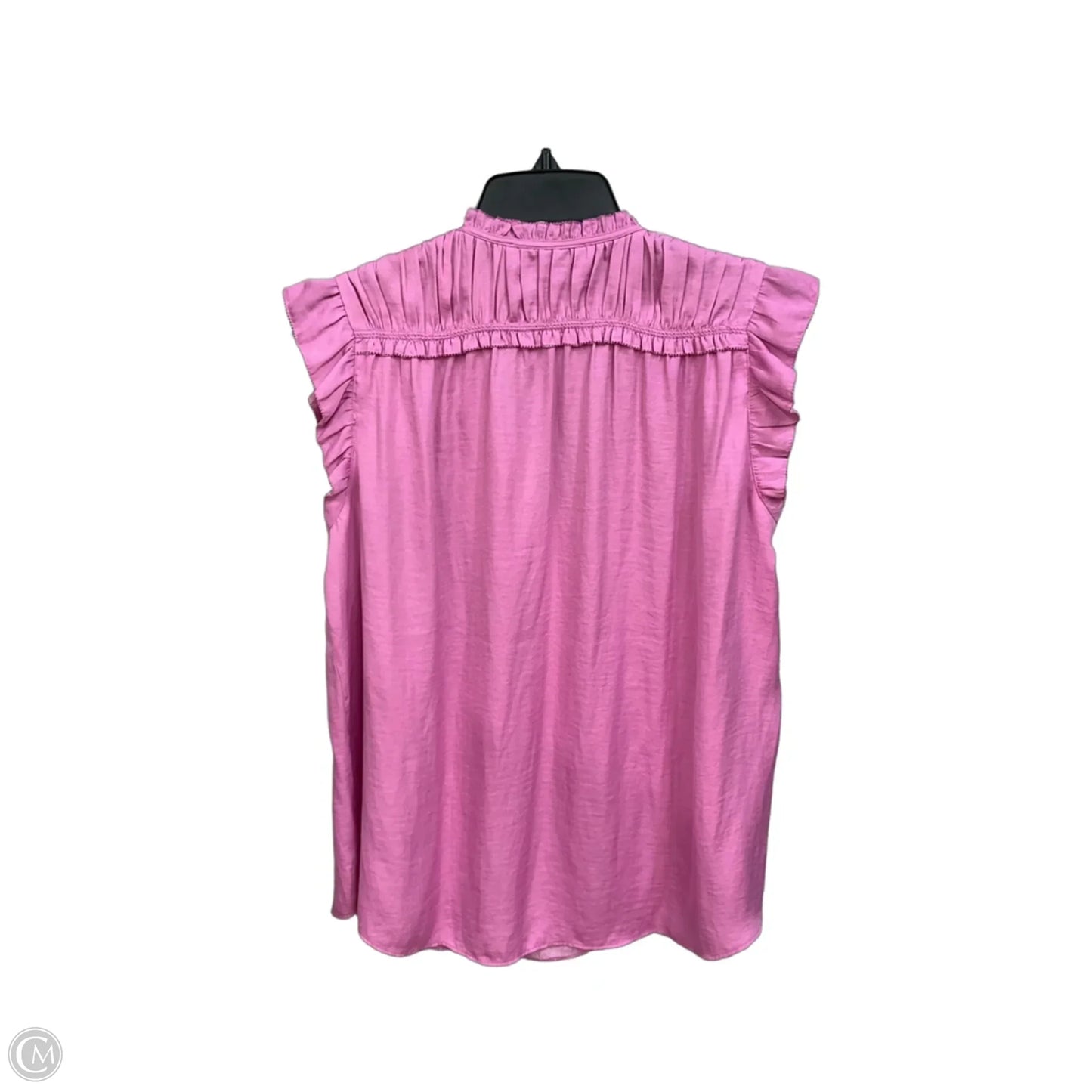 Top Sleeveless By Loft In Purple, Size: S