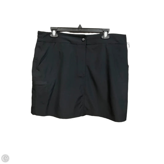 Athletic Skort By 32 Degrees In Black, Size: L