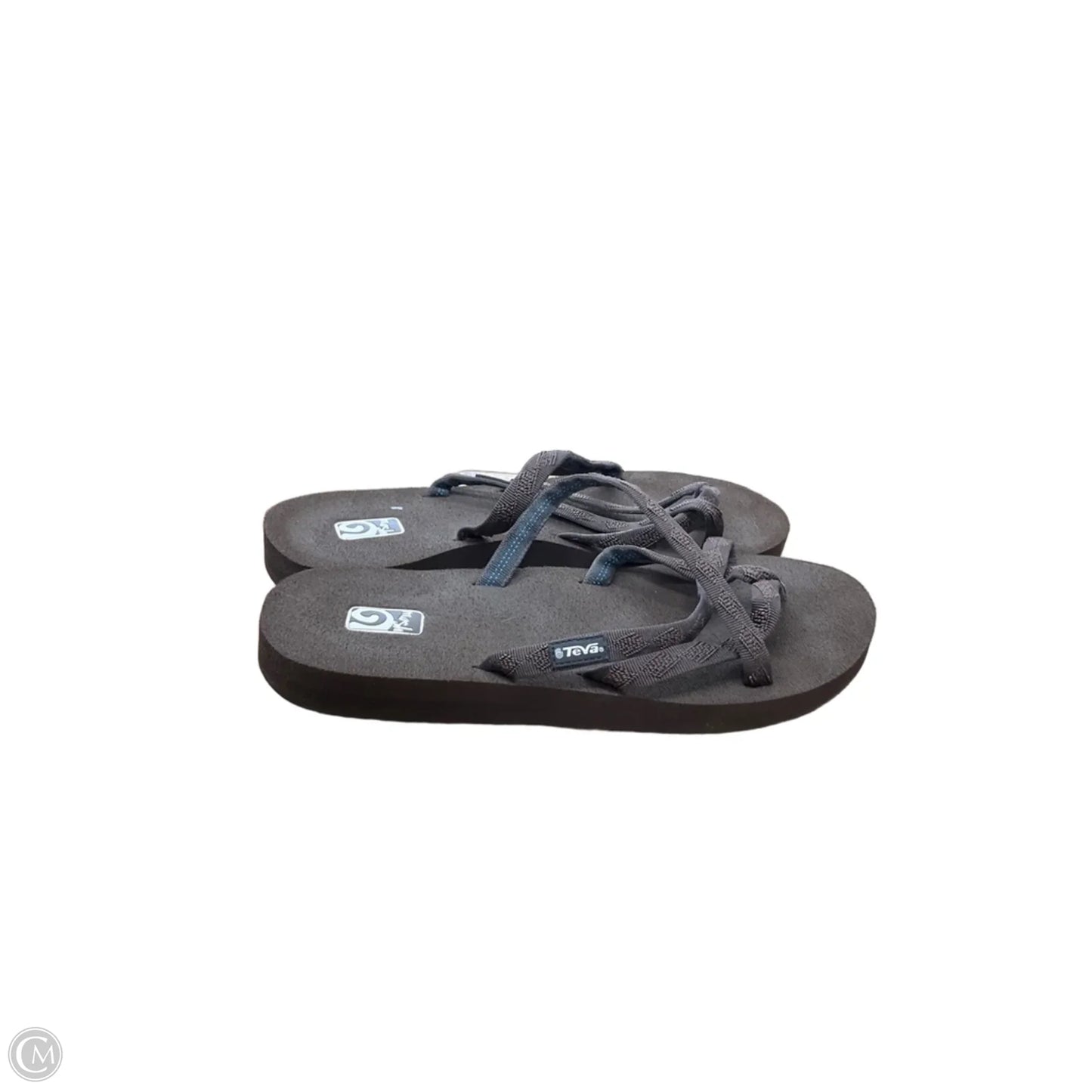 Sandals Flip Flops By Teva In Brown, Size: 9