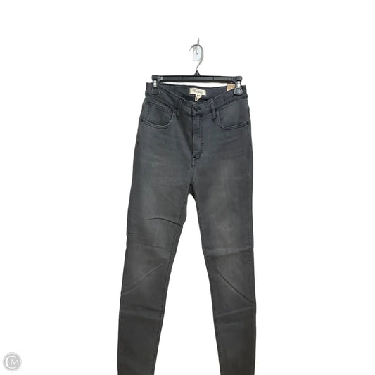 Jeans Skinny By Madewell In Grey Denim, Size: 4