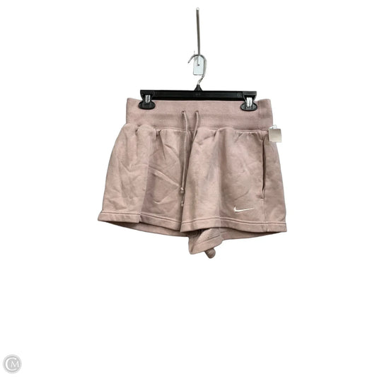 Athletic Shorts By Nike Apparel In Mauve, Size: M