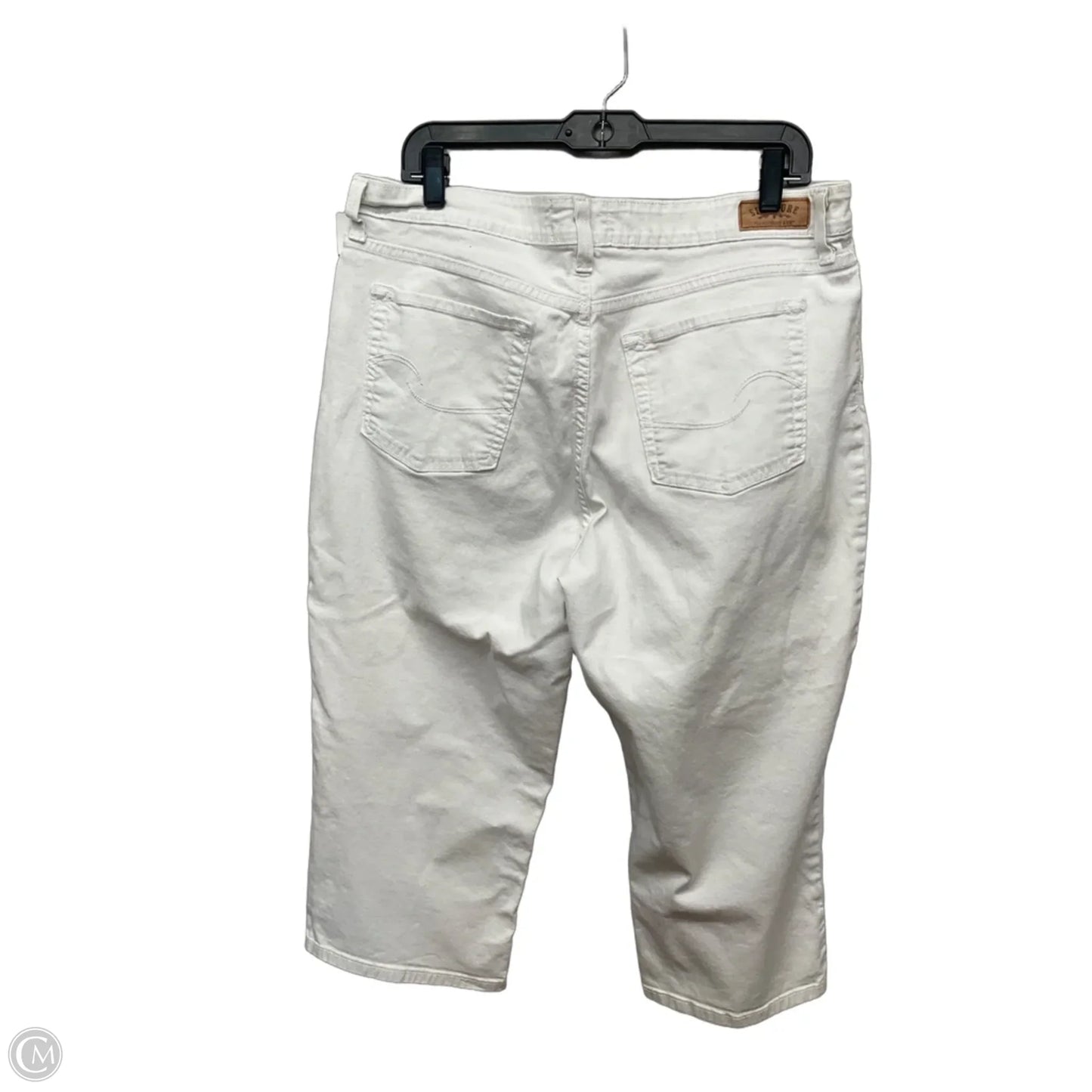 Capris By Levis In White Denim, Size: 18