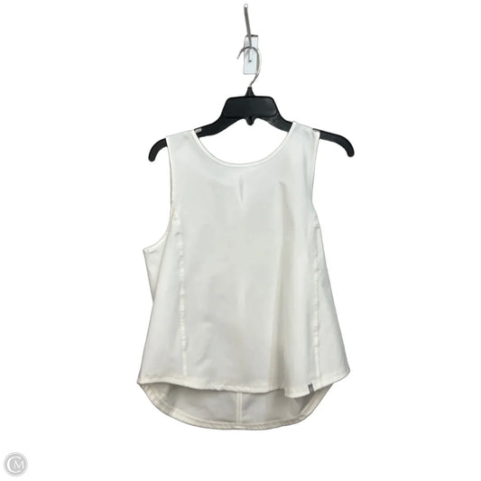 Athletic Tank Top By Talbots In White, Size: M