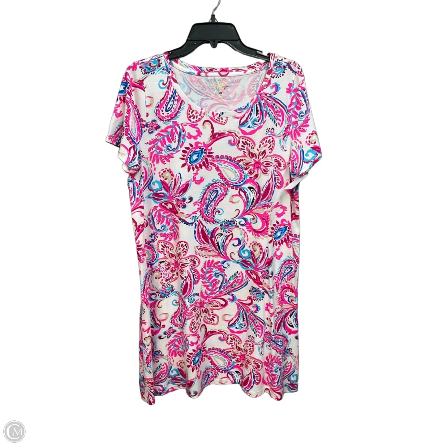 Dress Designer By Lilly Pulitzer In Floral Print, Size: L