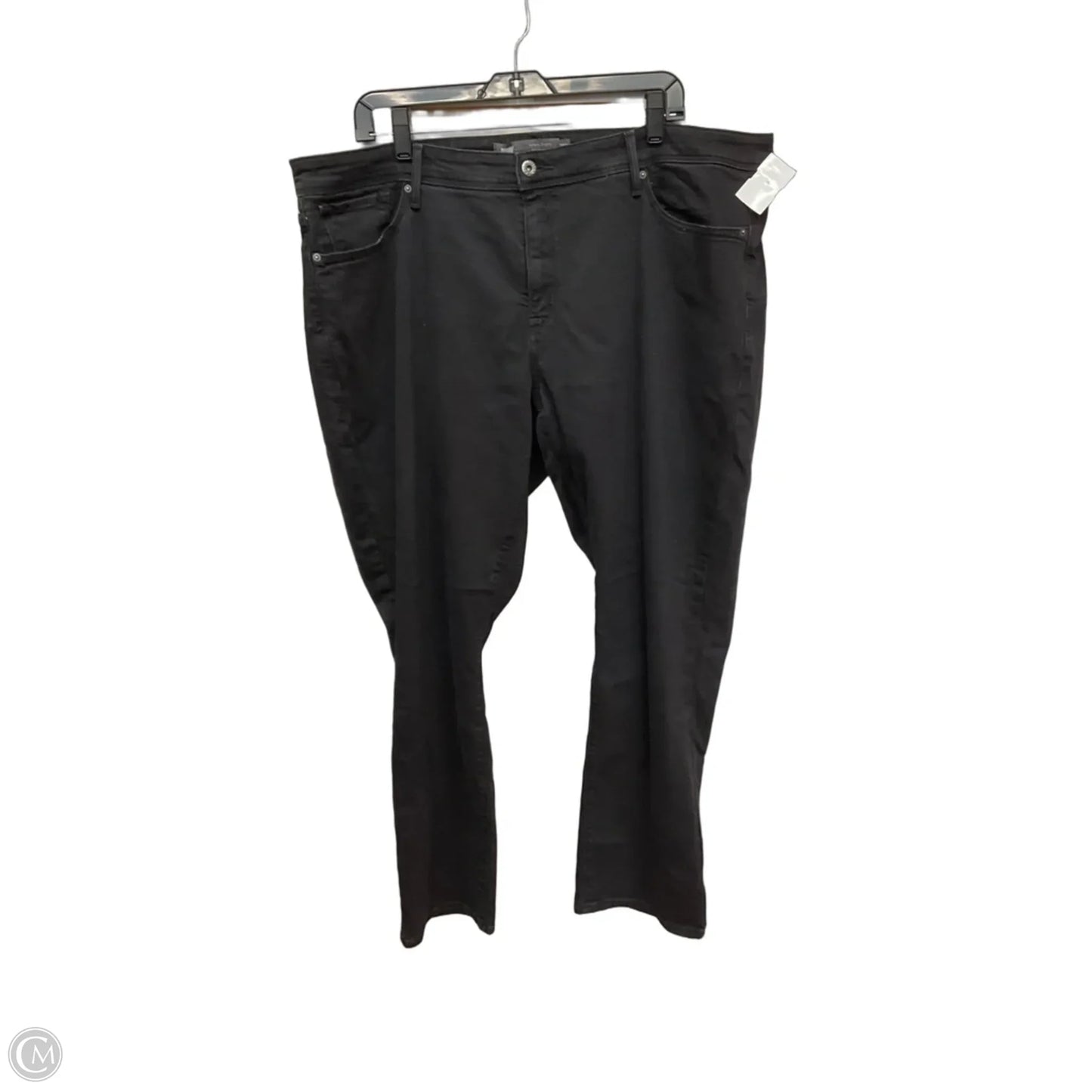 Jeans Skinny By Levis In Black Denim, Size: 24