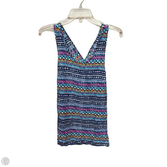Top Sleeveless By Vera Bradley In Multi-colored, Size: L