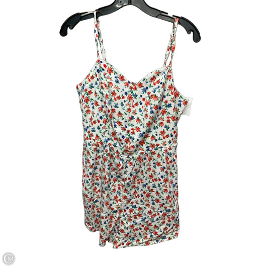 Romper By Old Navy In Floral Print, Size: L