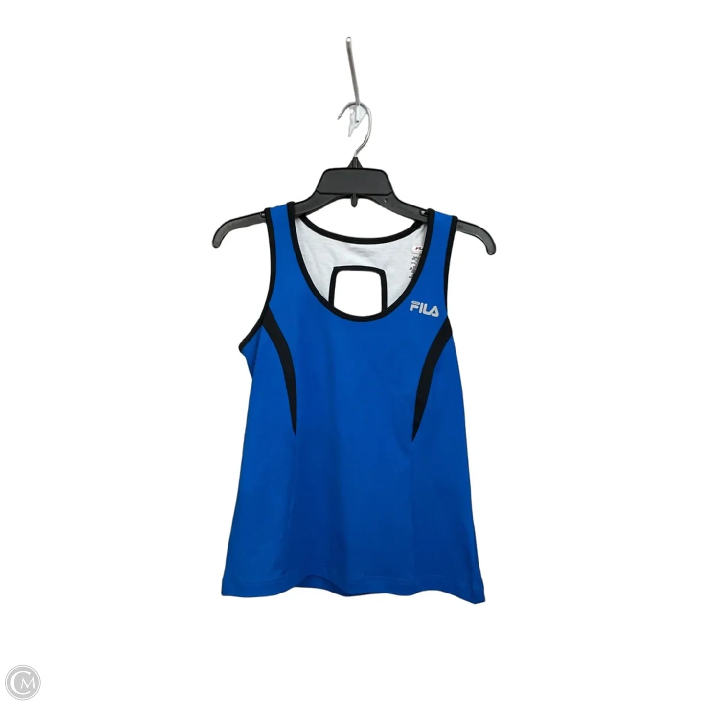 Athletic Tank Top By Fila In Blue, Size: M