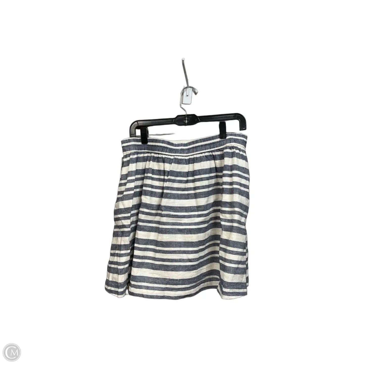 Skirt Mini & Short By Gap In Striped Pattern, Size: 8
