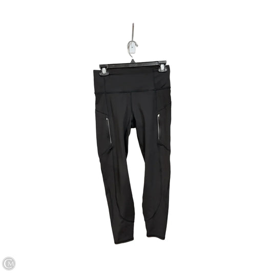 Athletic Leggings By Athleta In Black, Size: S