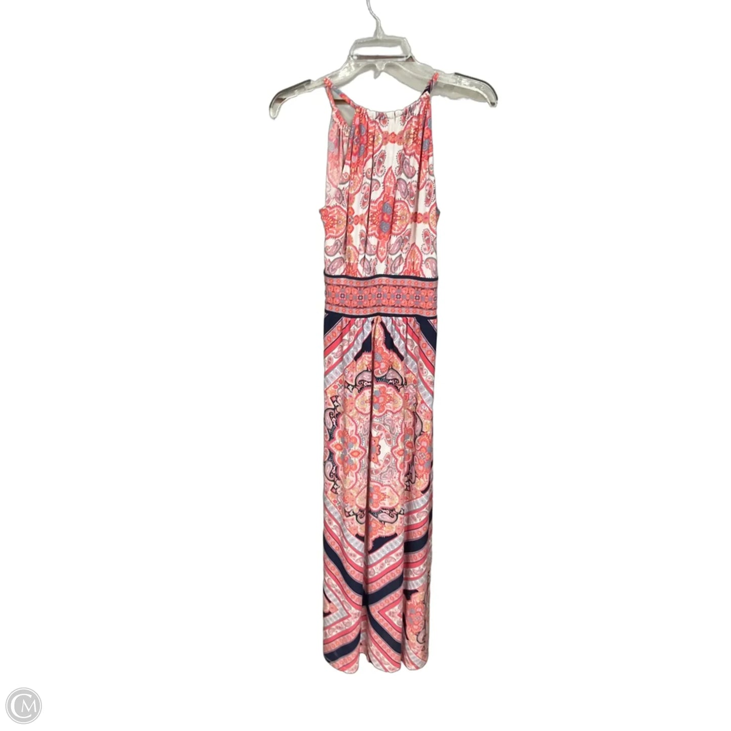 Dress Casual Maxi By London Times In Paisley Print, Size: M