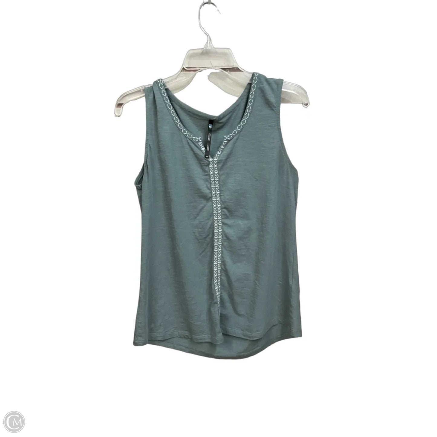 Top Sleeveless By Kuhl In Green, Size: M