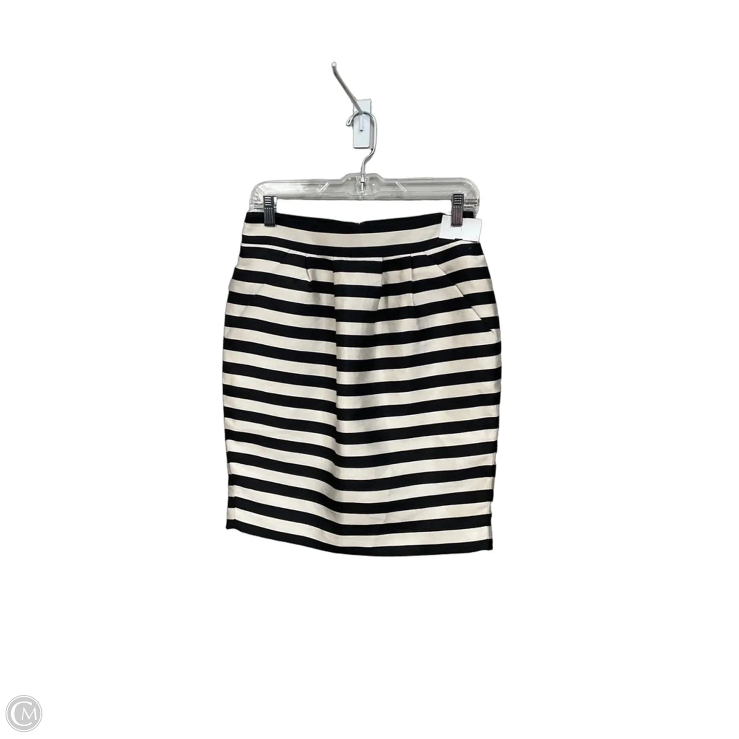Skirt Mini & Short By Banana Republic In Striped Pattern, Size: 2