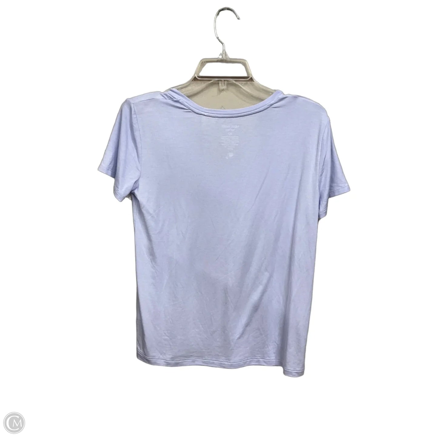 Top Short Sleeve Basic By Nine West In Blue, Size: Xs