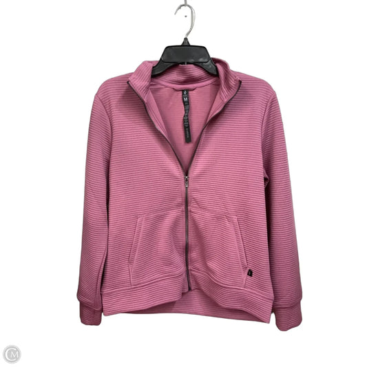 Athletic Jacket By Skechers In Purple, Size: M