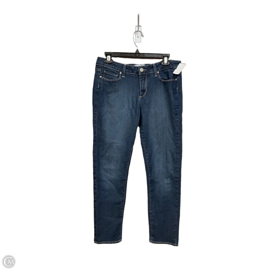 Jeans Skinny By Paige In Blue Denim, Size: 10