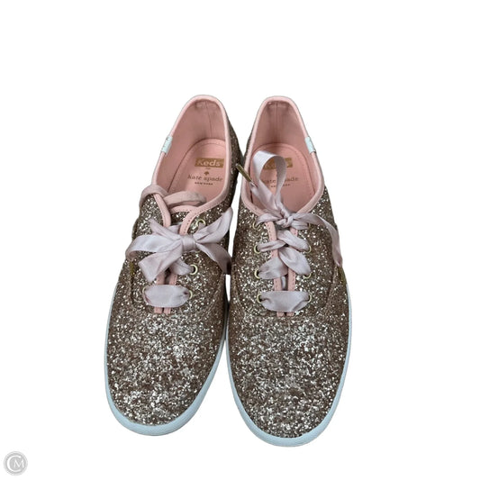 Shoes Designer By Kate Spade In Rose Gold, Size: 9.5