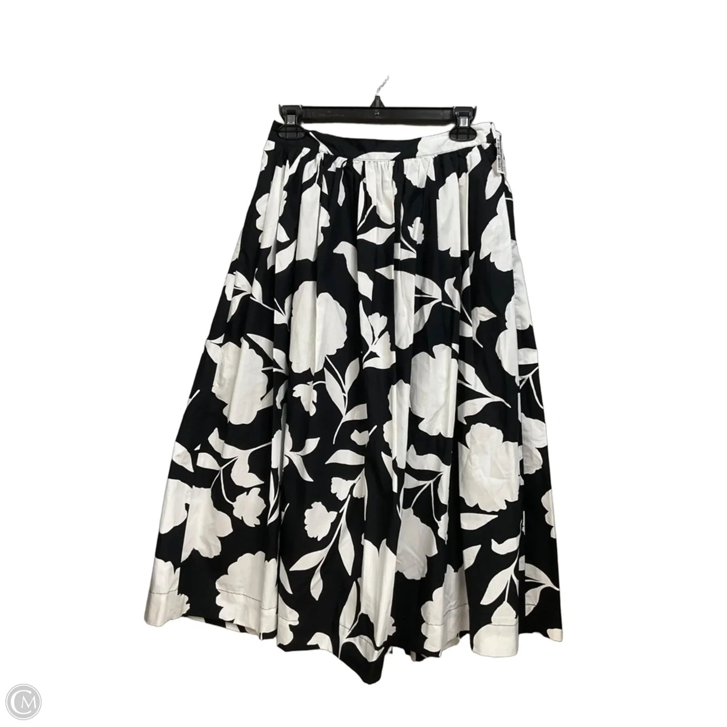 Skirt Designer By Kate Spade In Black & White, Size: 4