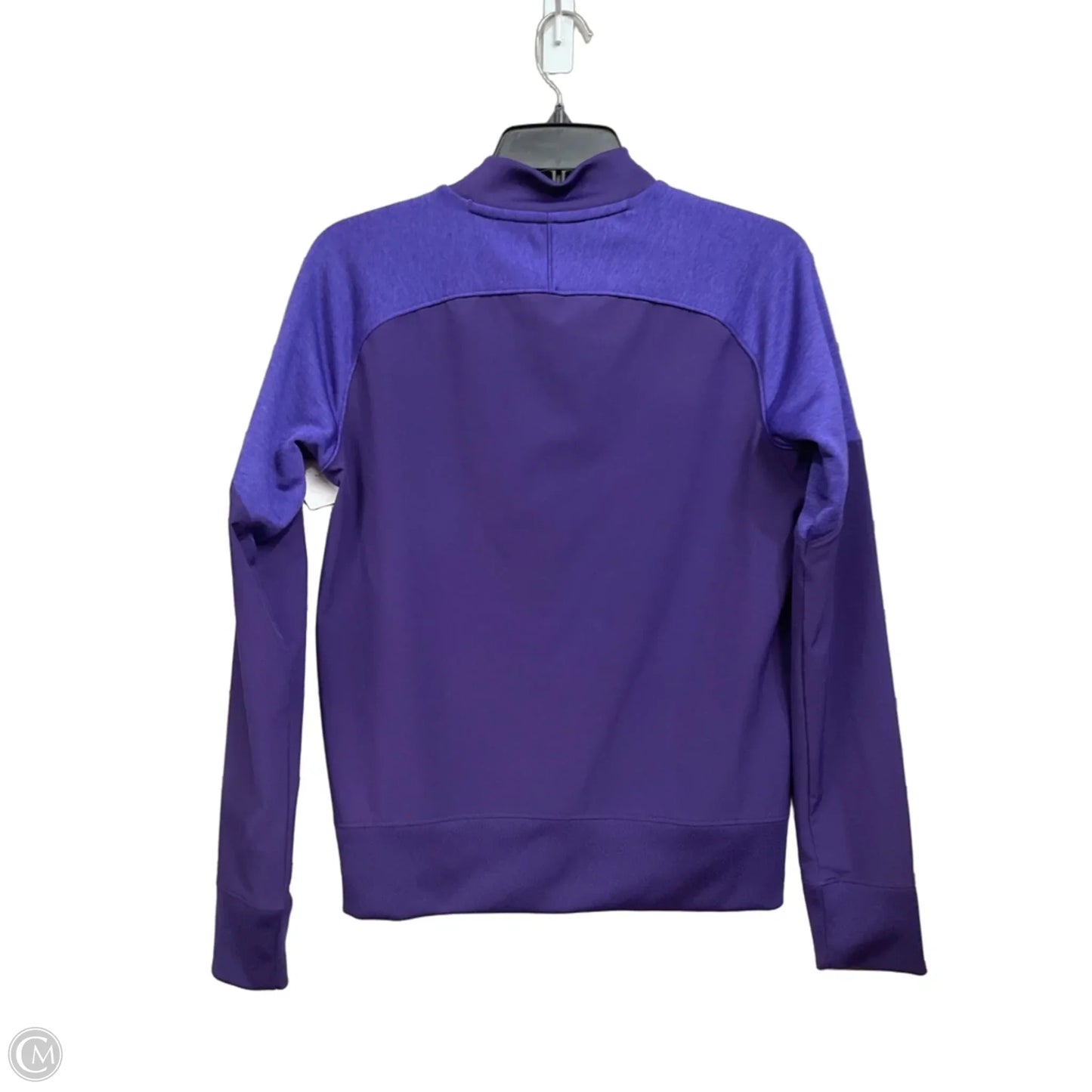 Athletic Jacket By Under Armour In Purple, Size: S
