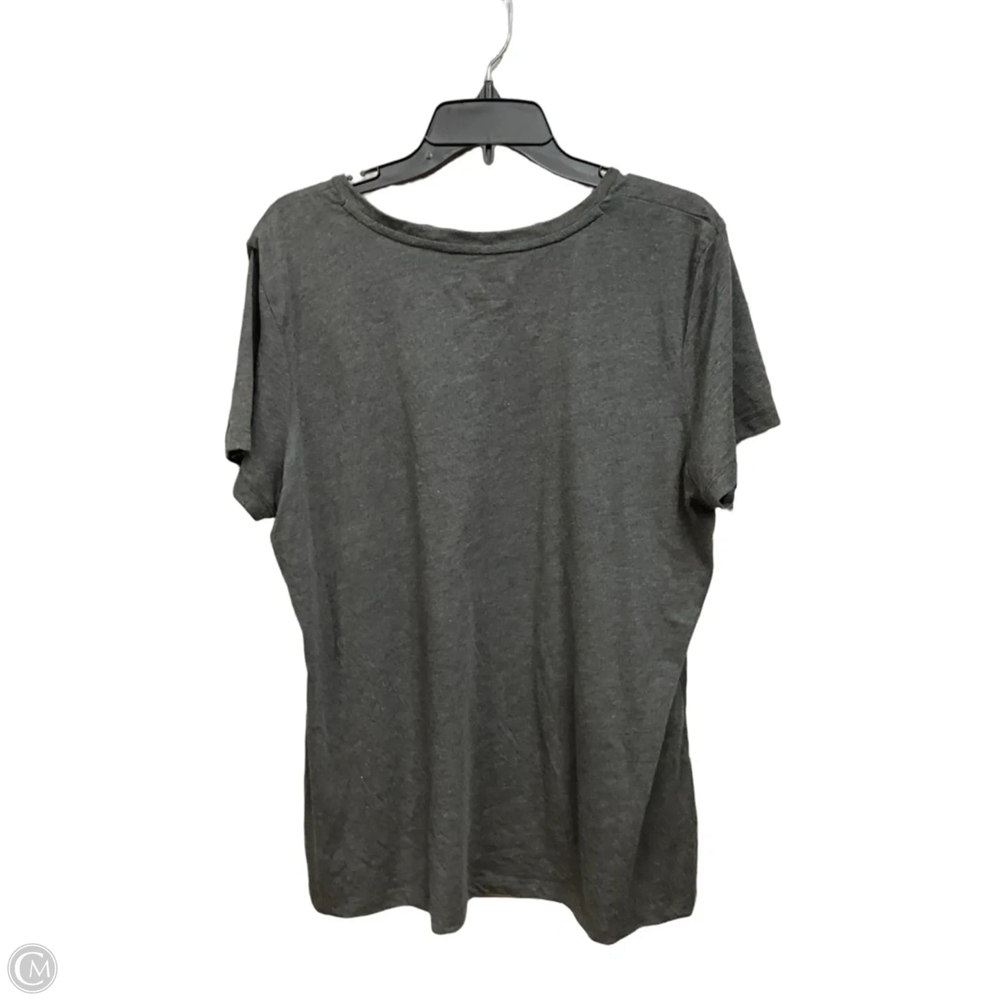 Top Short Sleeve By Nfl In Grey, Size: Xxl