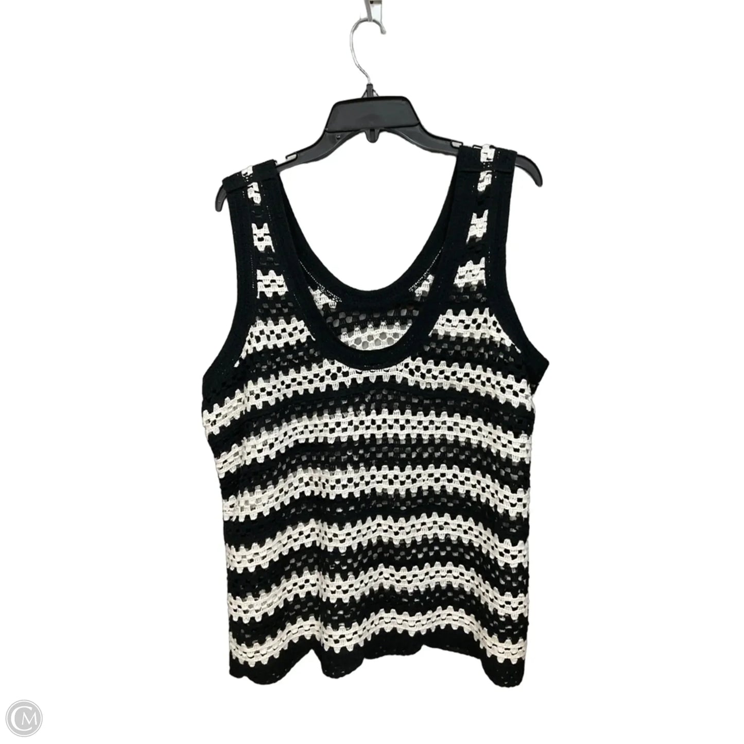 Top Sleeveless By Torrid In Striped Pattern, Size: 1x