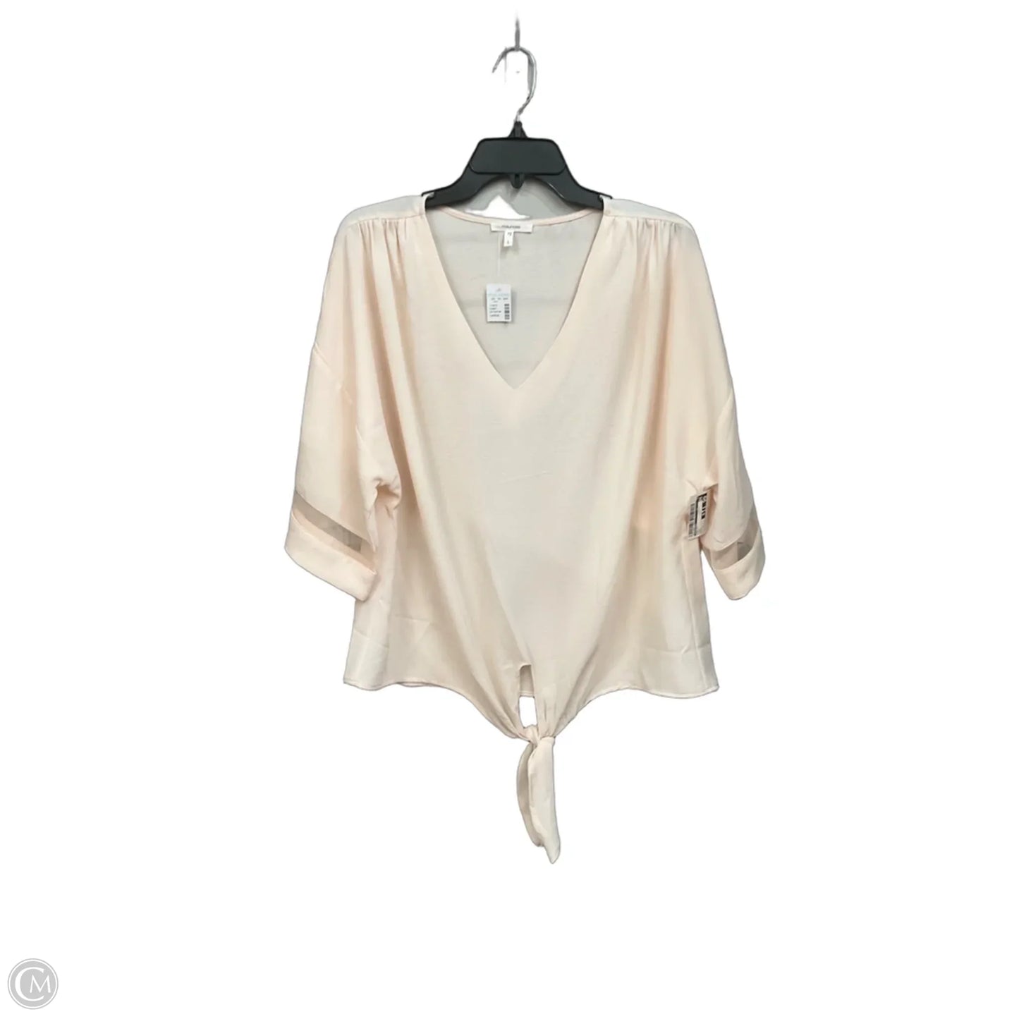 Top Short Sleeve By Maurices In Pink, Size: L